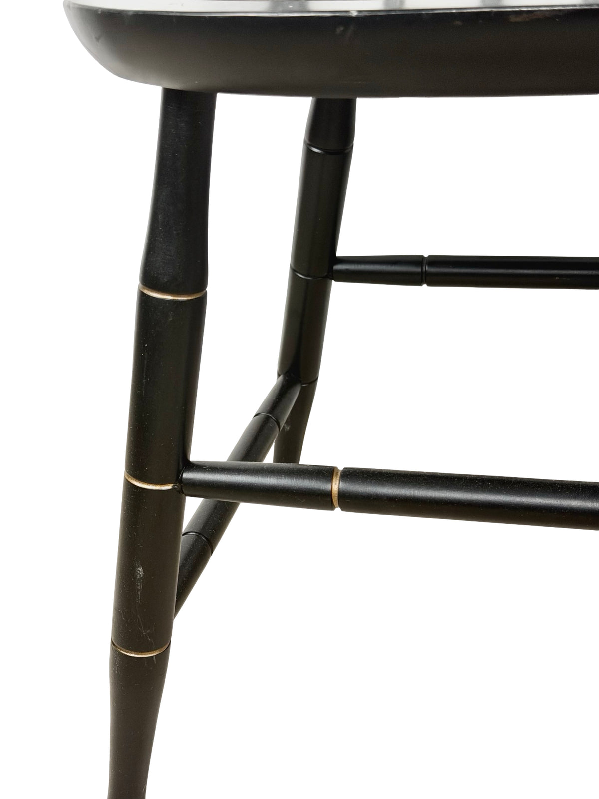 Pair of Vintage Nichols & Stone Windsor Side Chairs with Cedar Crest College Crest