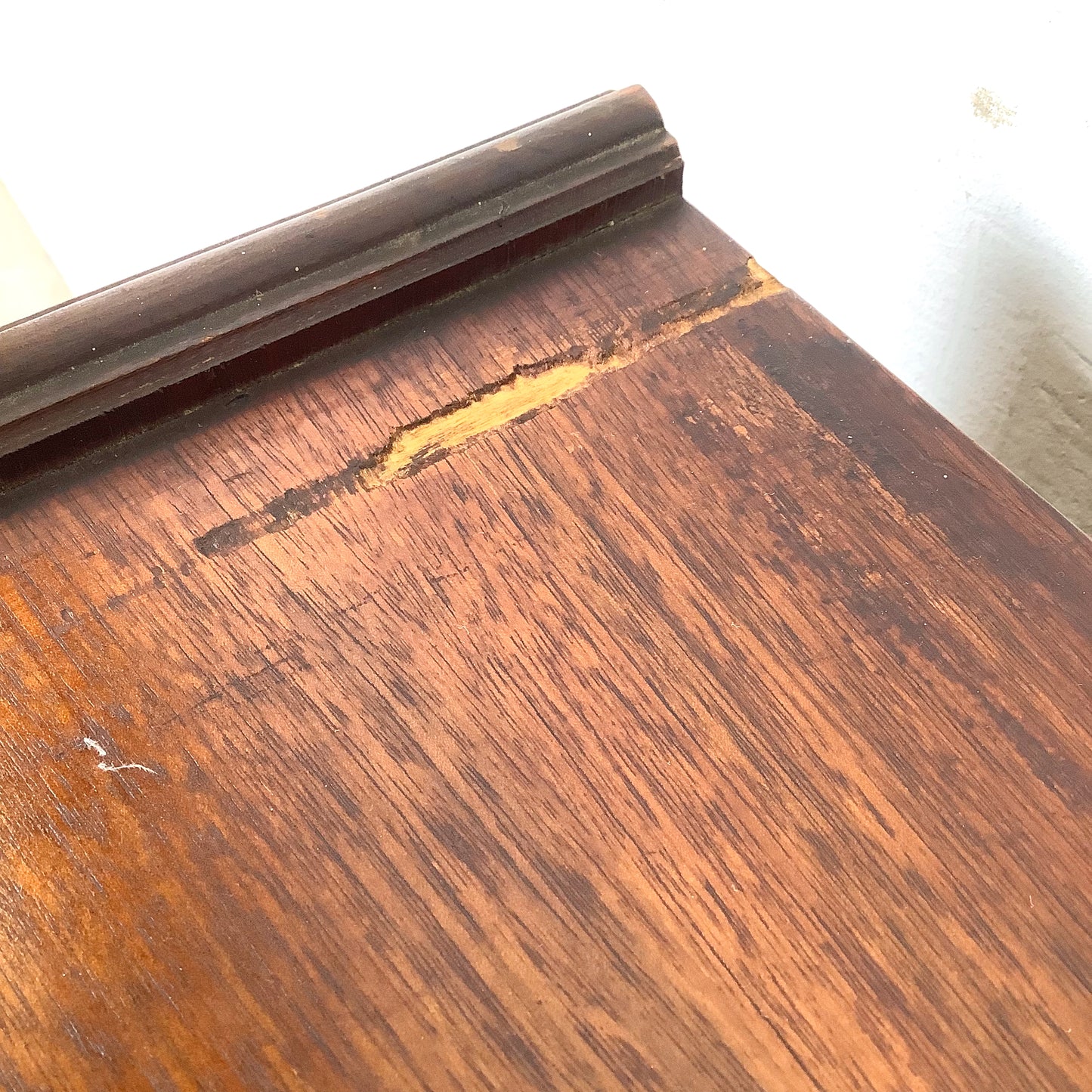Vintage Mid-Century Modern Walnut Secretary Bookcase | Drop-Front Desk | c. 1960s