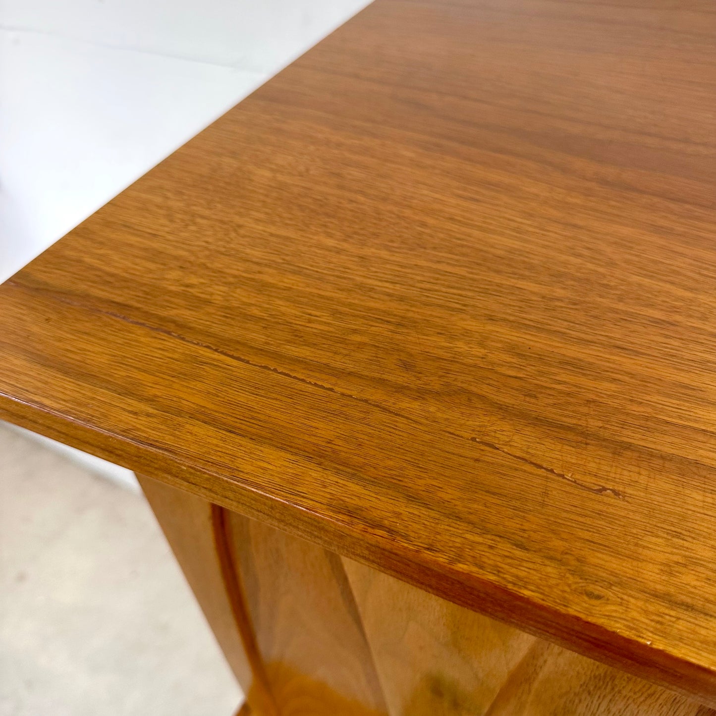 Mid-Century Highboy Dresser with Drumstick Legs