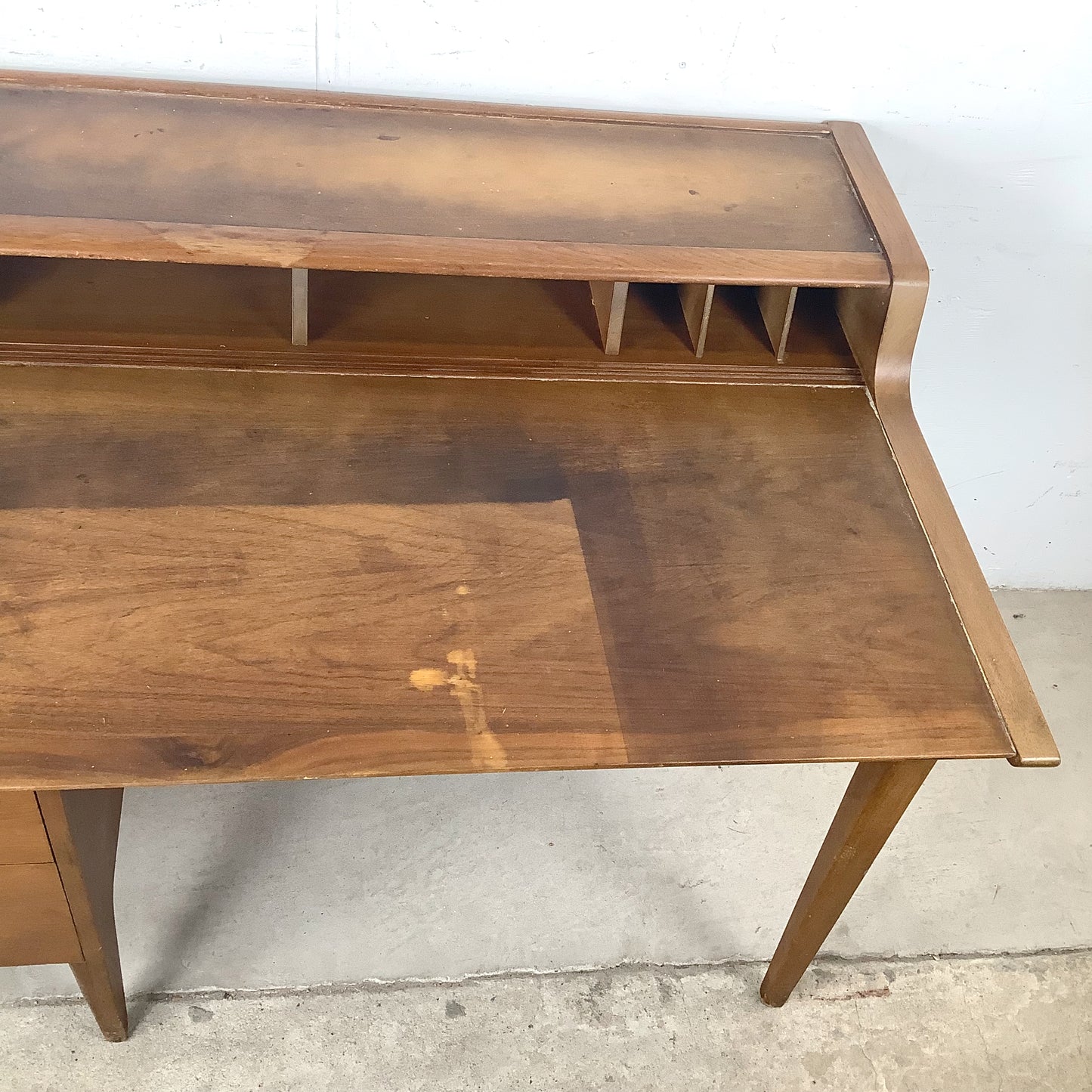 Mid-Century Modern Desk from Drexel’s Profile Line by John Van Koert