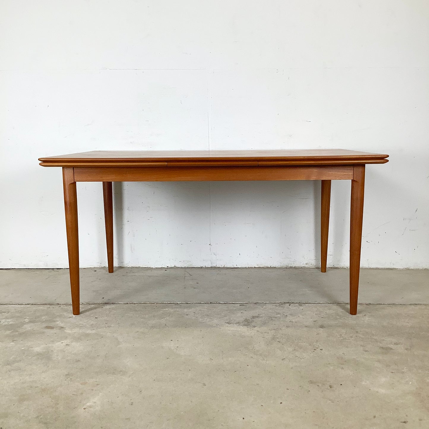 Mid-Century Danish Teak Dining Table with Draw Leaves by Skovmand & Andersen for Moreddi