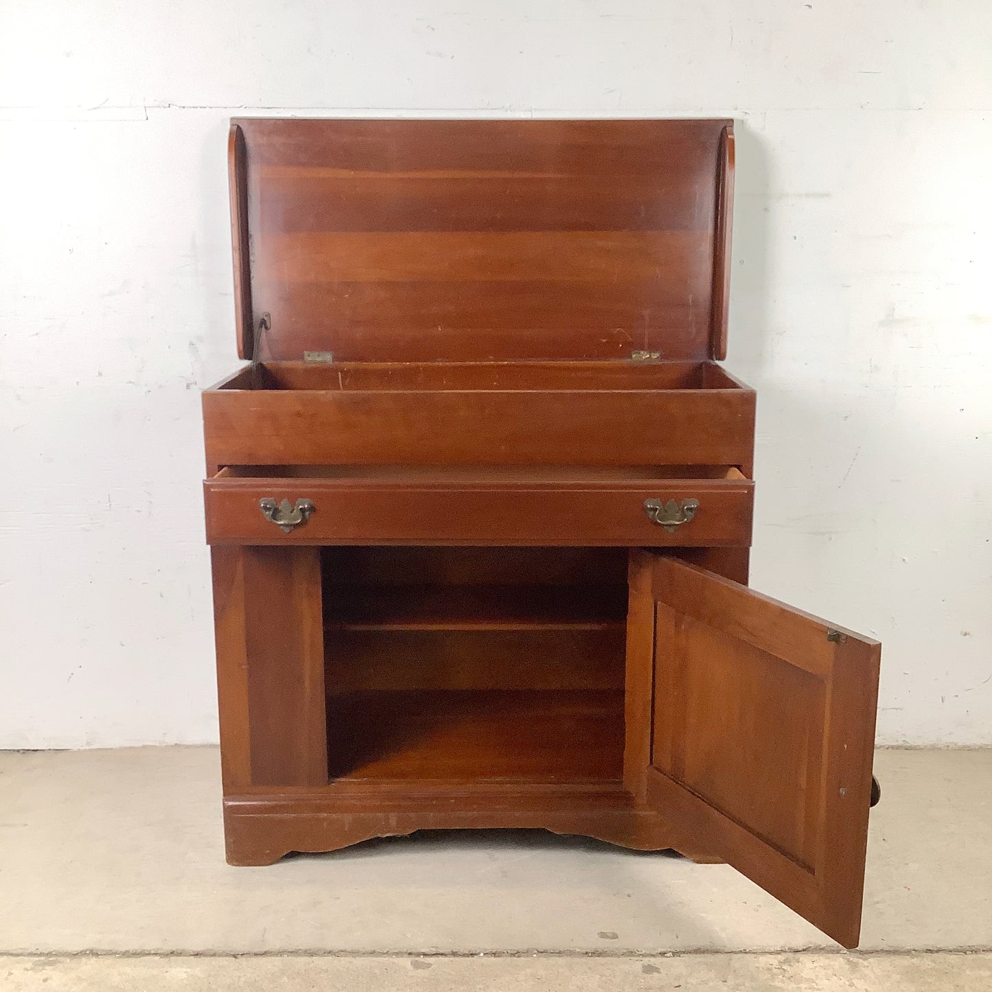 Vintage Solid Cherry End Server | Monitor Furniture Co.