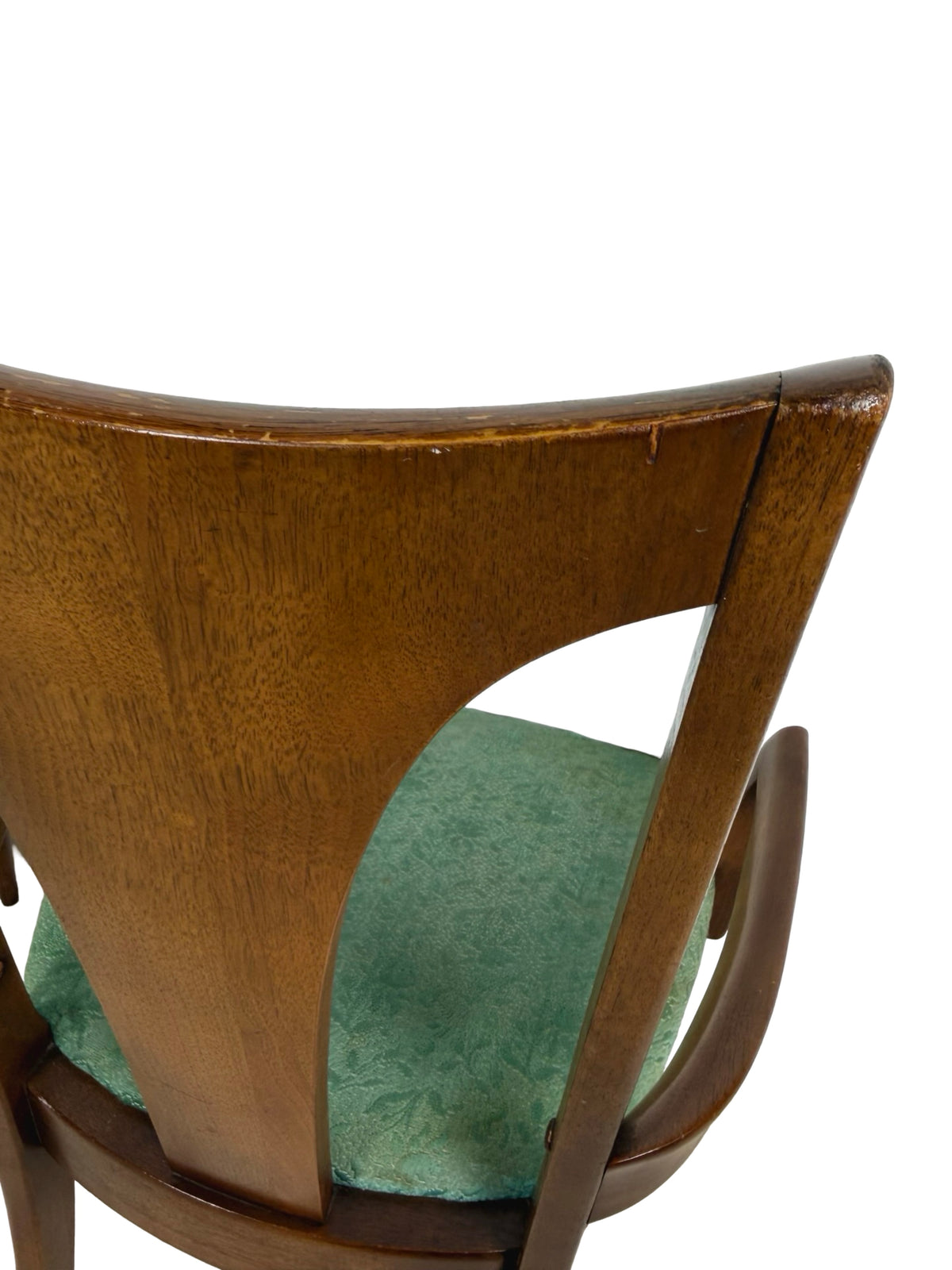 Vintage Broyhill / Lenoir Chair Company Sculptural High-Back Armchairs – Pair