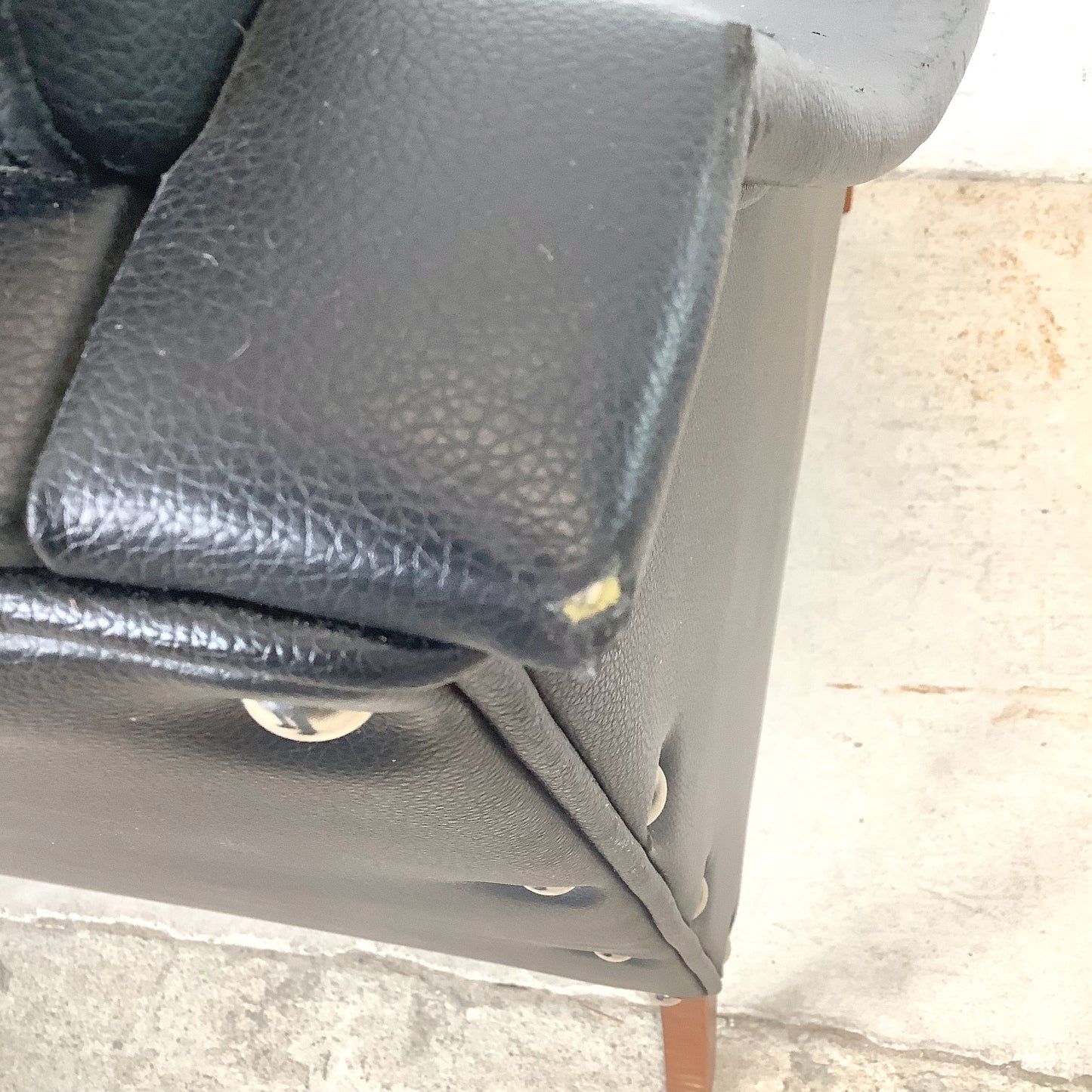 Pair Modern Gio Ponti Style Armchairs