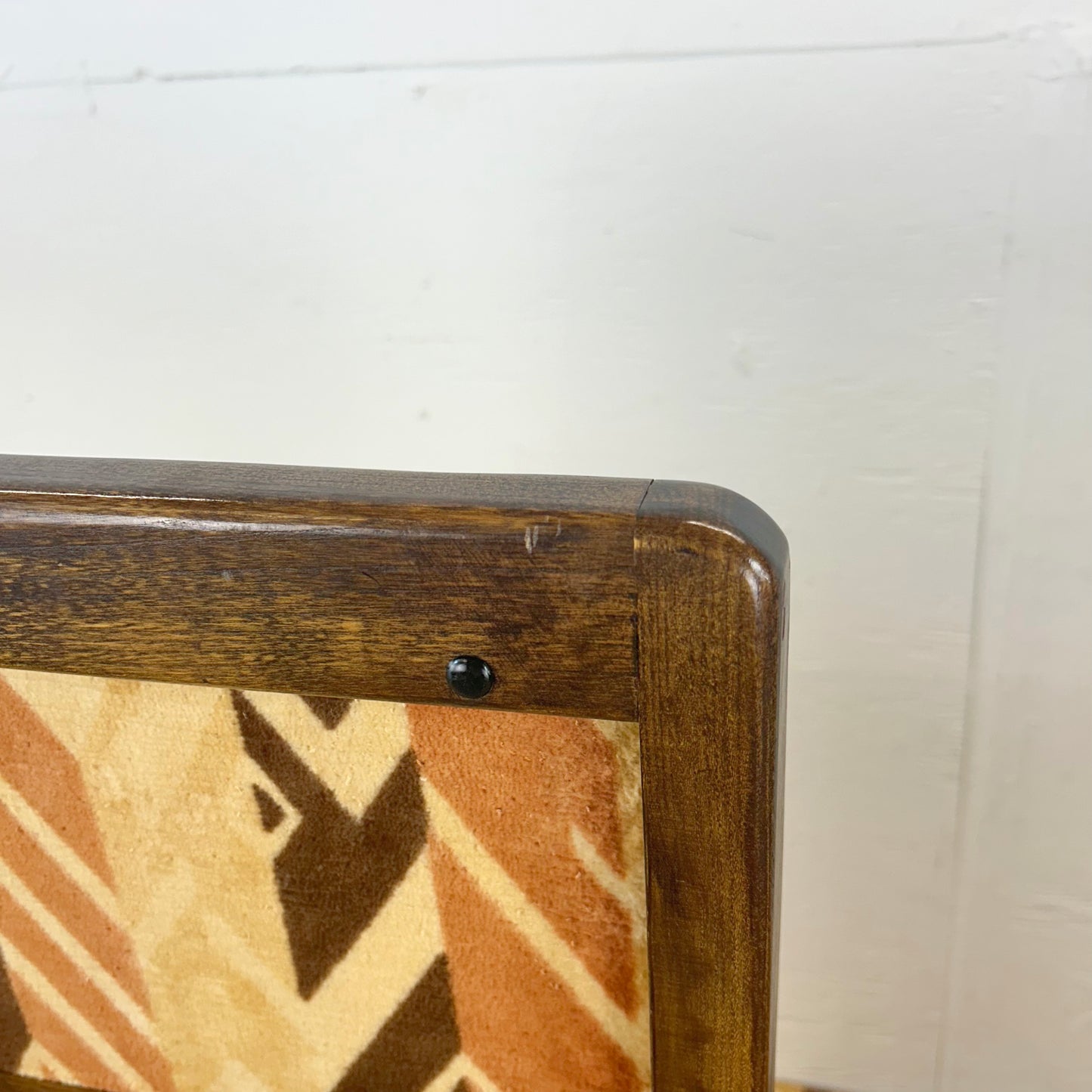 Vintage Modern High Back Dining Chairs- Set of Six