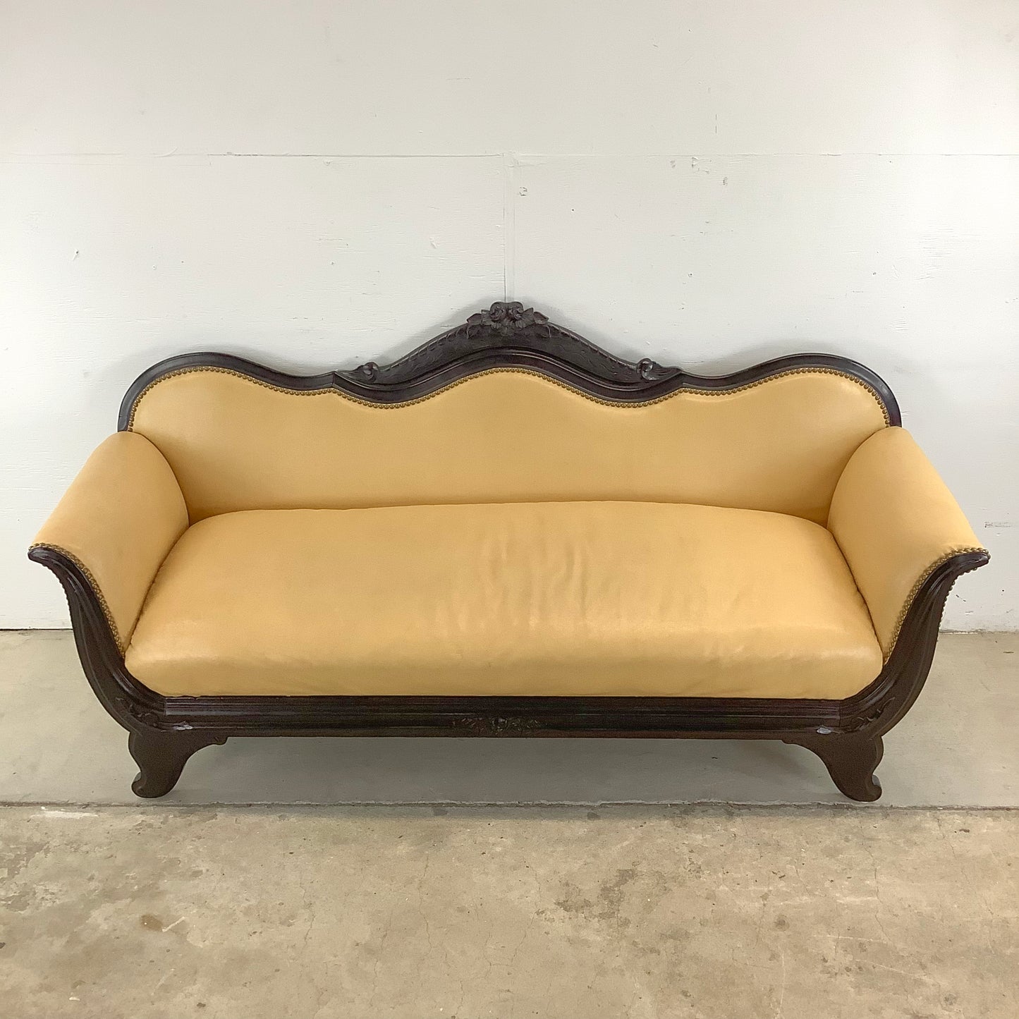 Antique Empire Three Seat Sofa- Duncan Phyfe style
