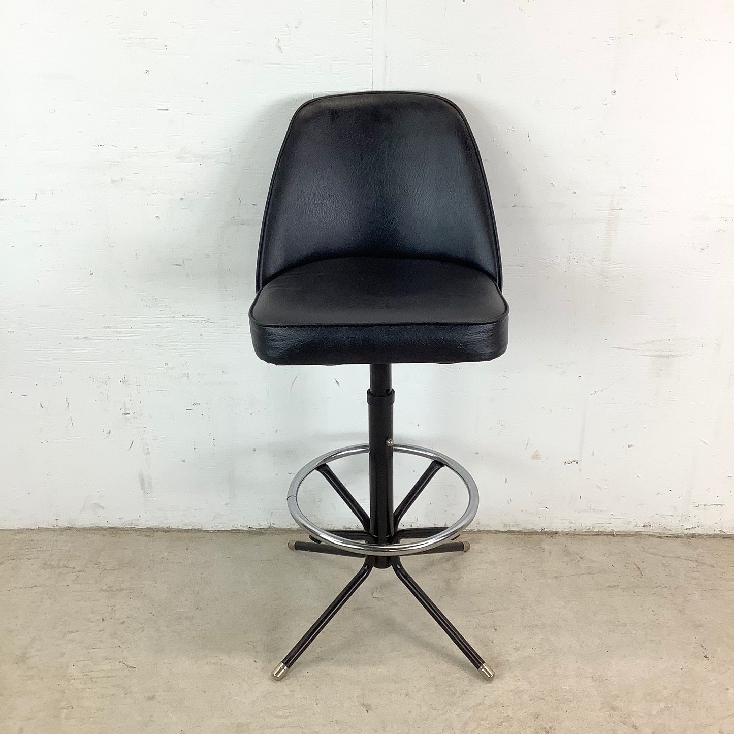 Mid-Century Swivel Barstool