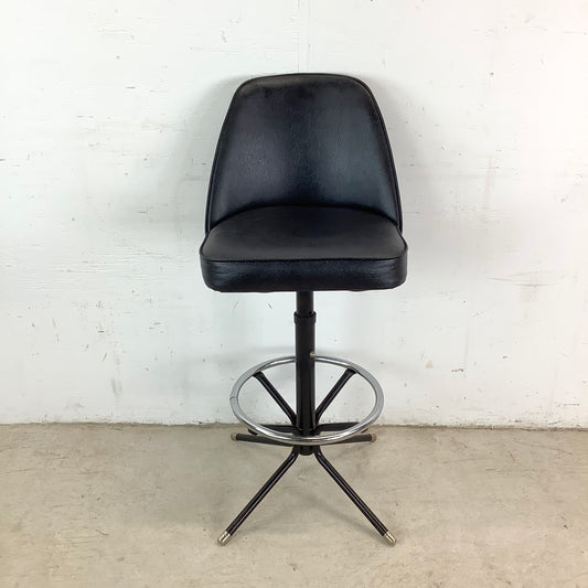 Mid-Century Swivel Barstool