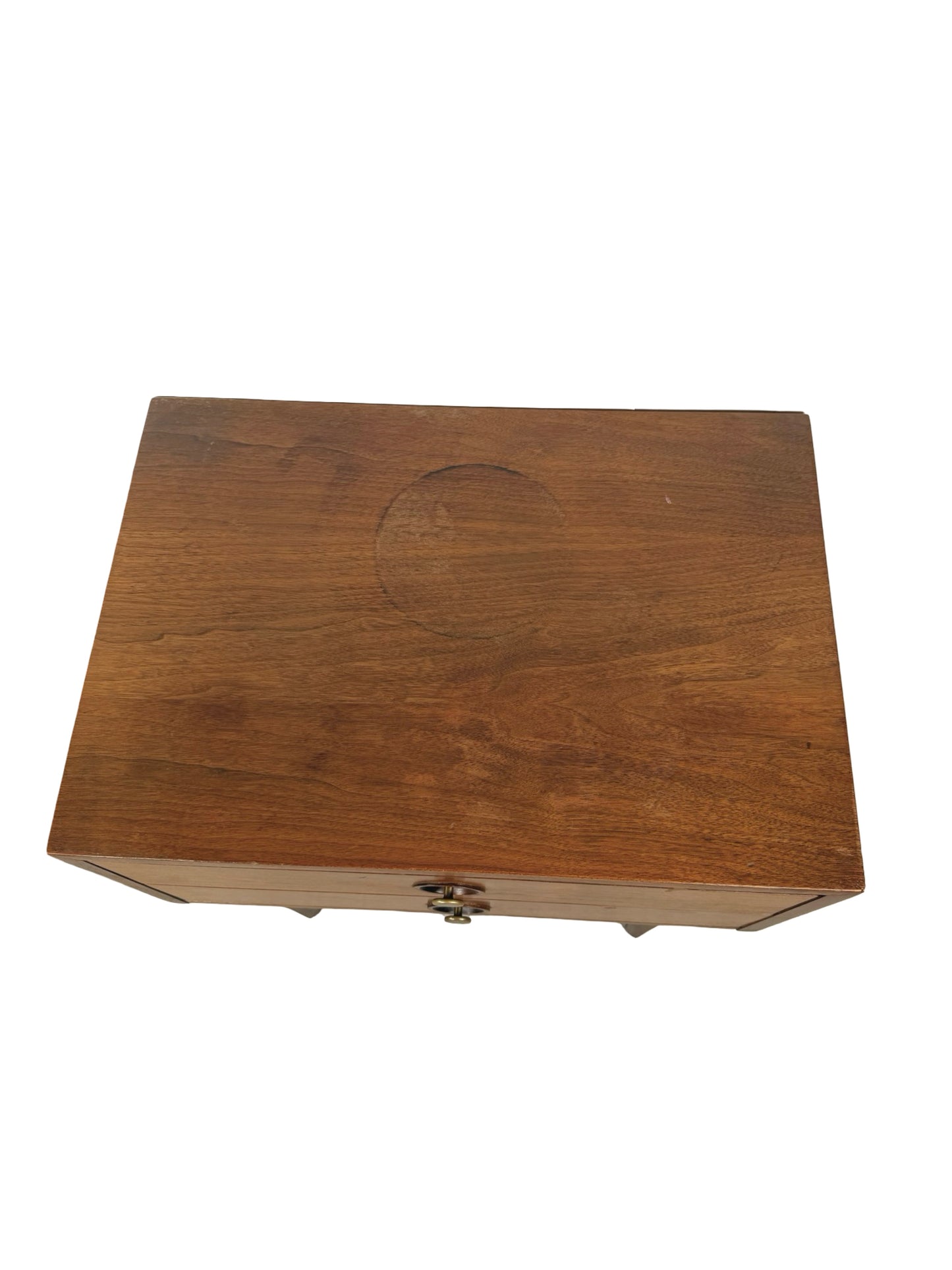 American of Martinsville Mid-Century Two-Drawer Nightstands – Pair