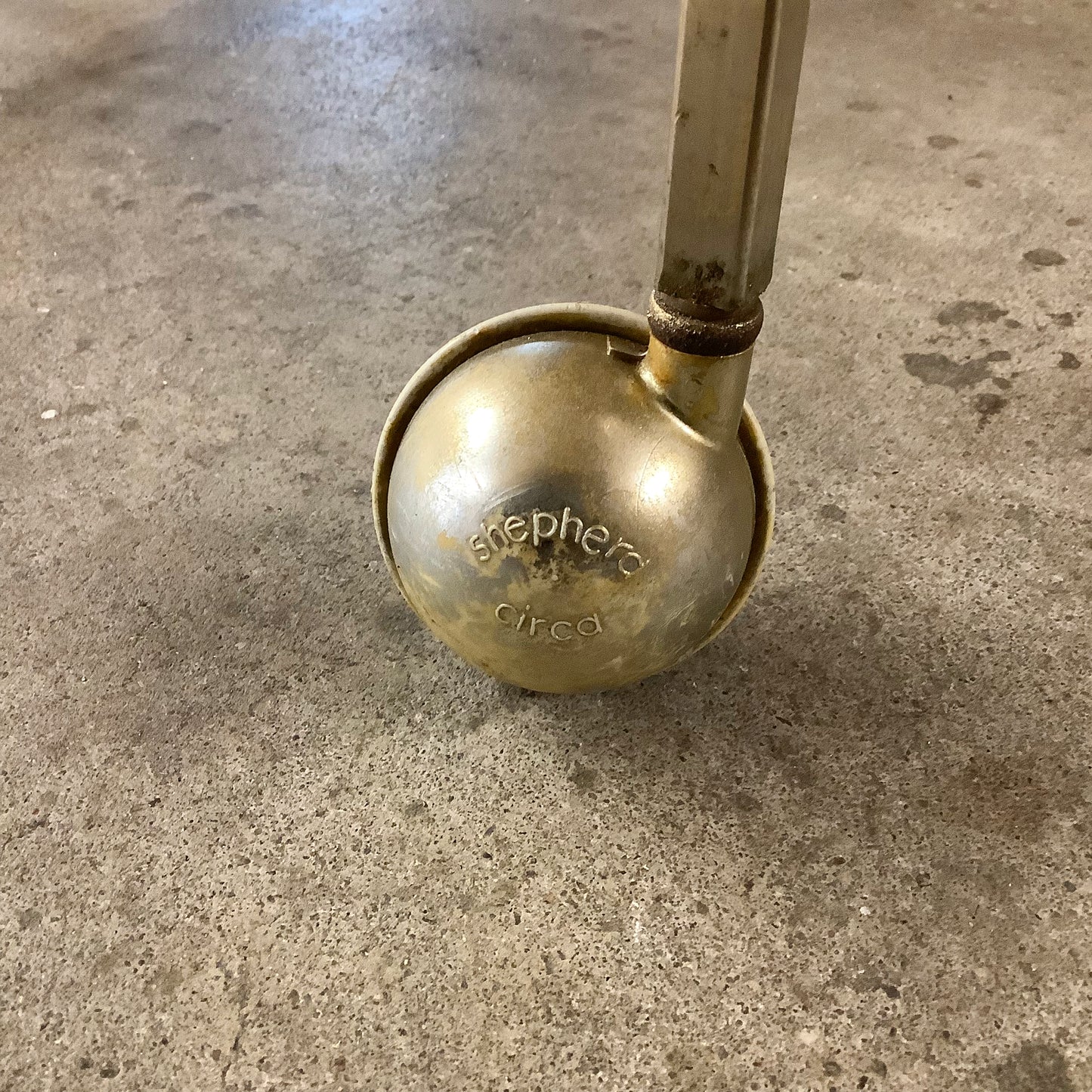 Vintage Brass and Glass Bar Cart or Tea Trolley