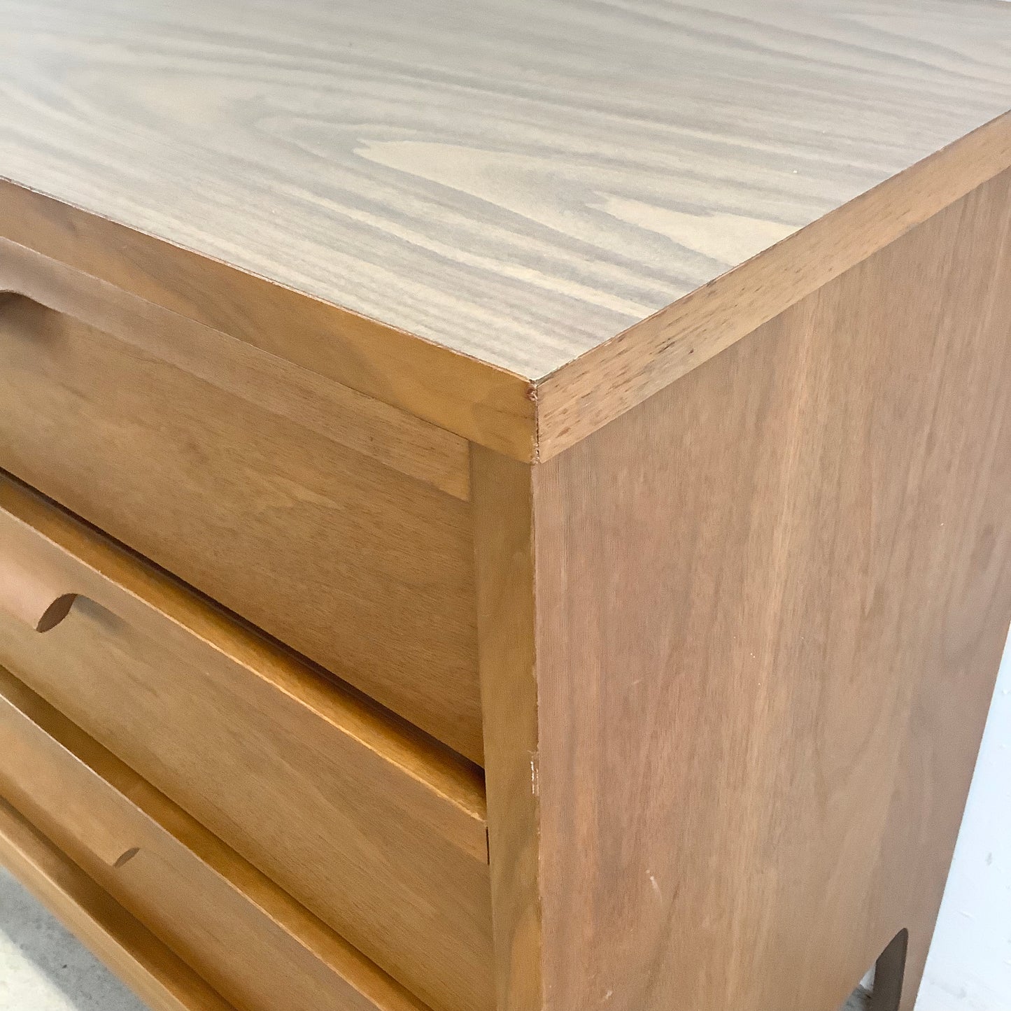 Mid-Century Three Drawer Dresser by Johnson Carper