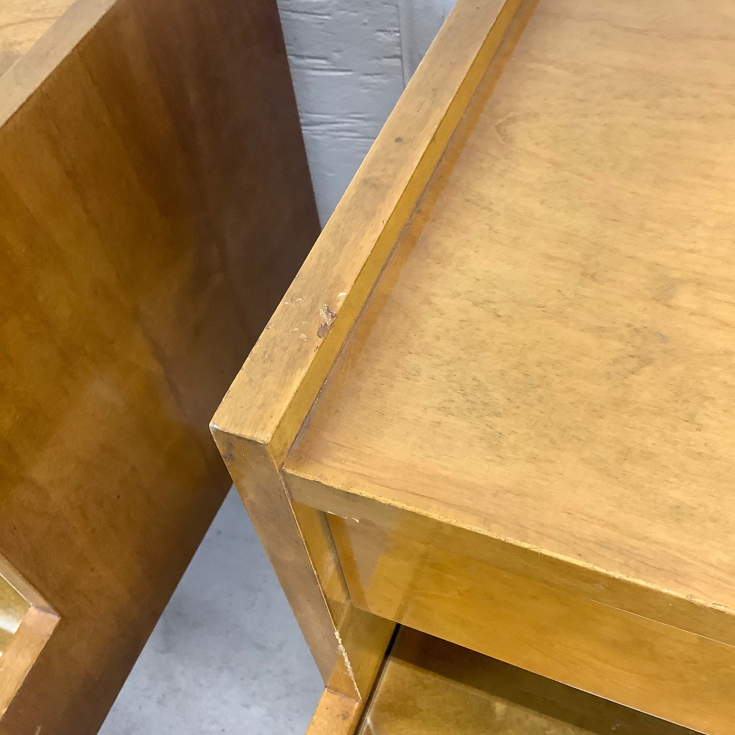 Mid-Century Two Tier Nightstands attr. Edmond Spence