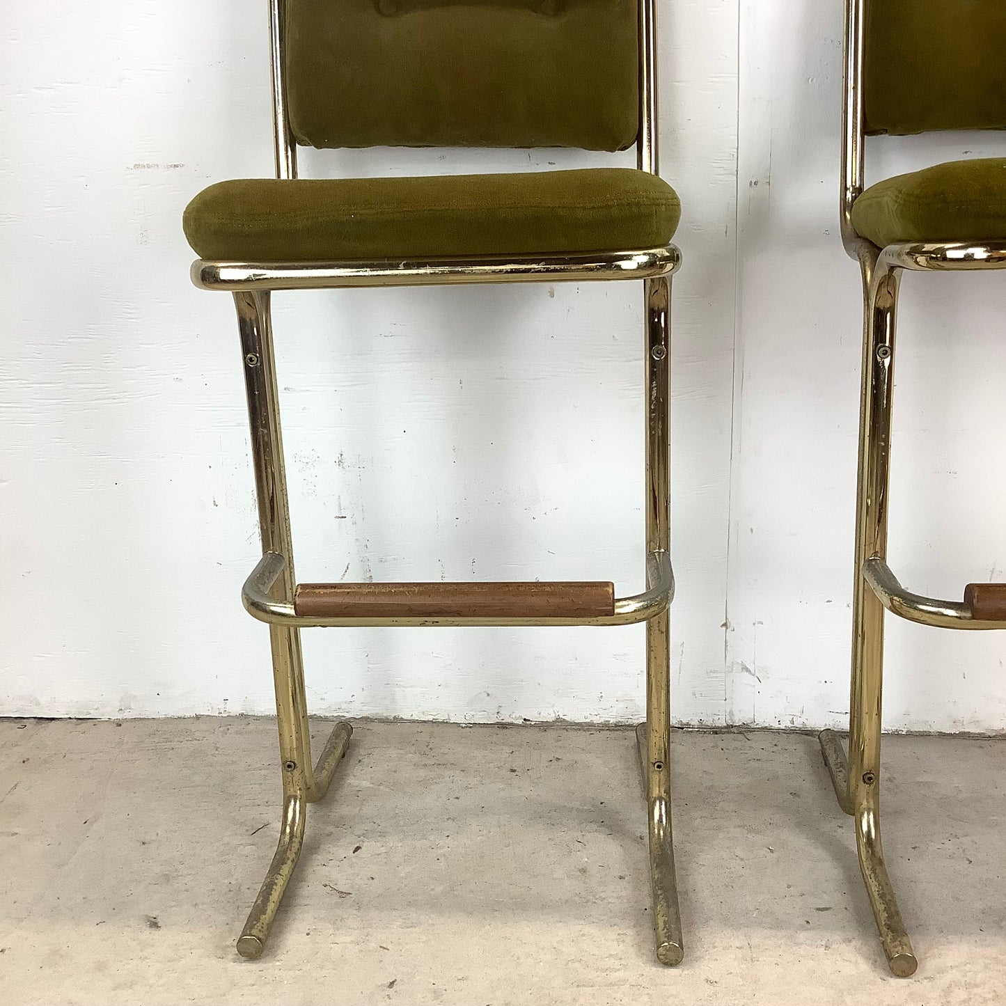 Vintage Modern Chromcraft Barstools-set of 5