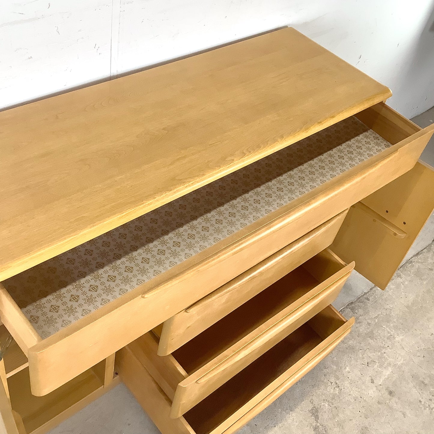 MCM Heywood-Wakefield Encore Buffet Sideboard, Wheat