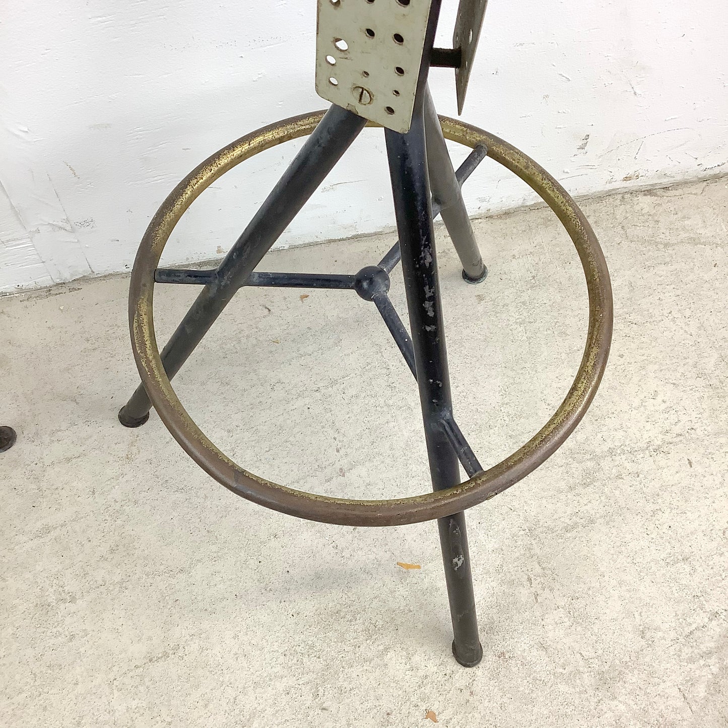 Pair Industrial Modern Barstools
