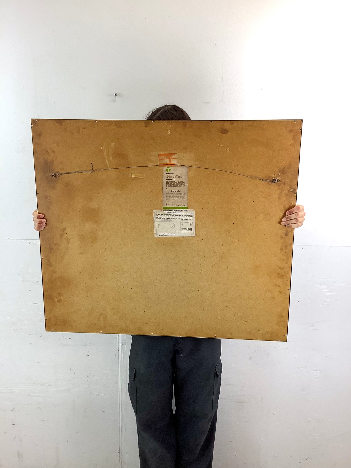 1960's Cityscape Lithograph signed Nivelle