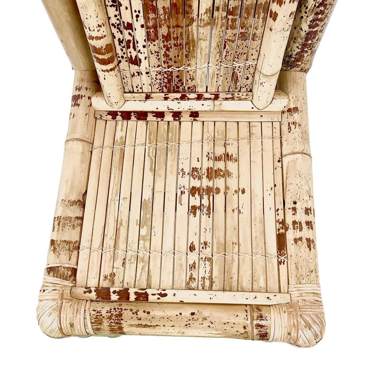 Vintage Natural Bamboo Side or Dining Chair