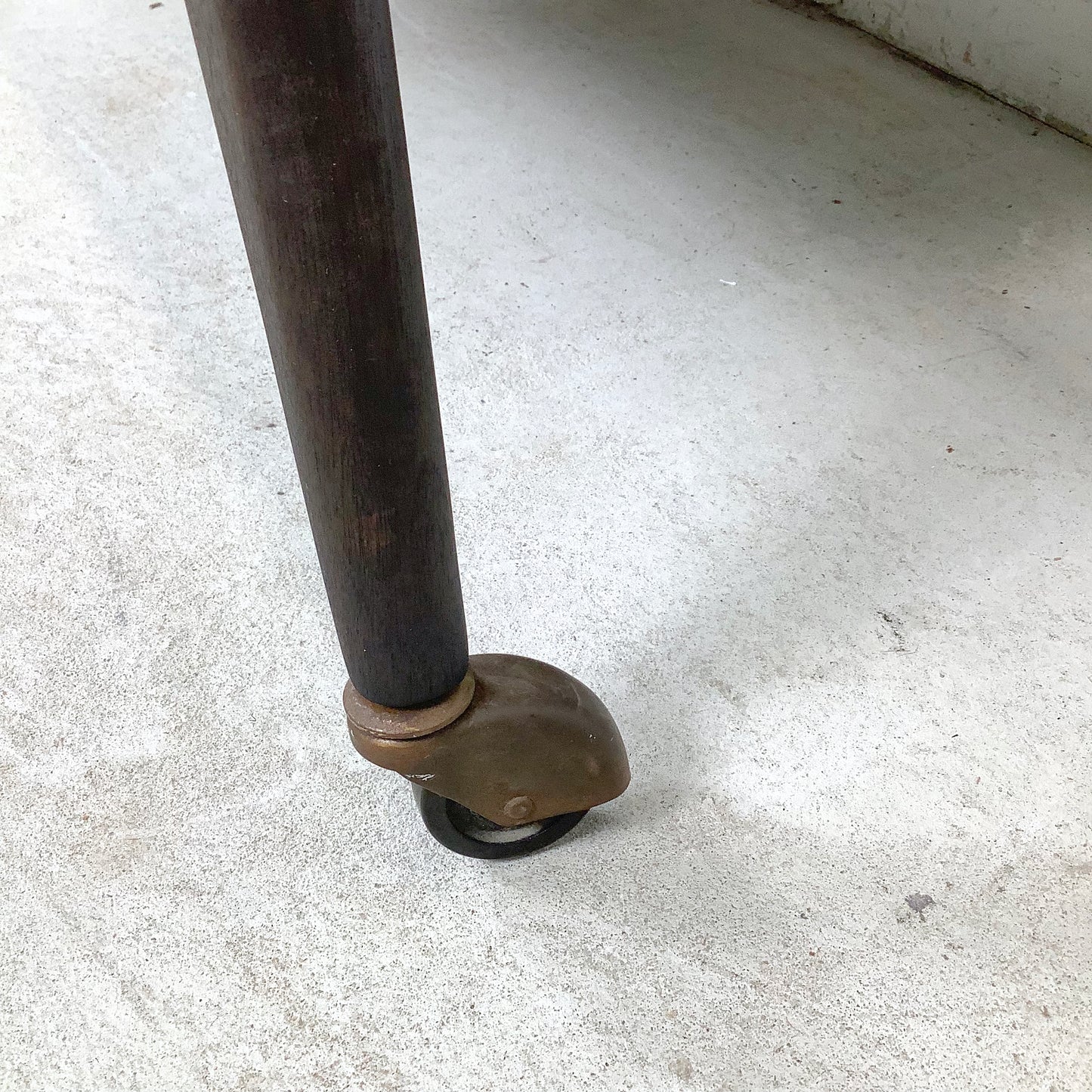 Mid-Century Mt. Airy Facade Rolling Bar Cart