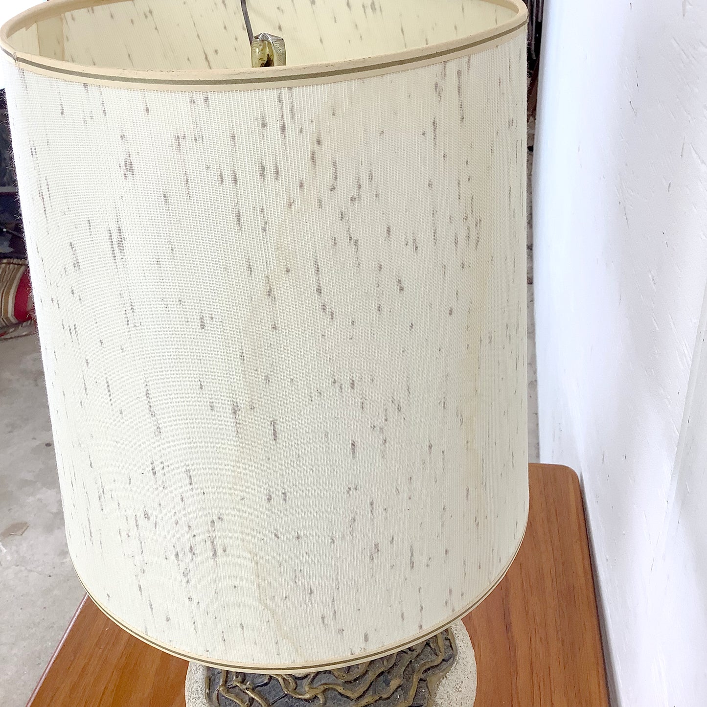 Danish Modern Studio Pottery Lamp – Sculptural Mid-Century Accent
