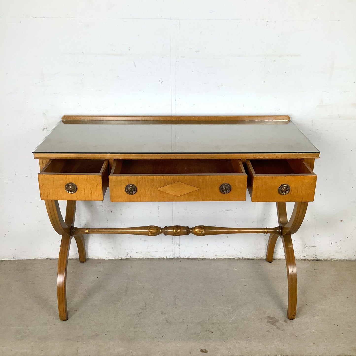 Vintage Regency Style Console Table or Writing Desk