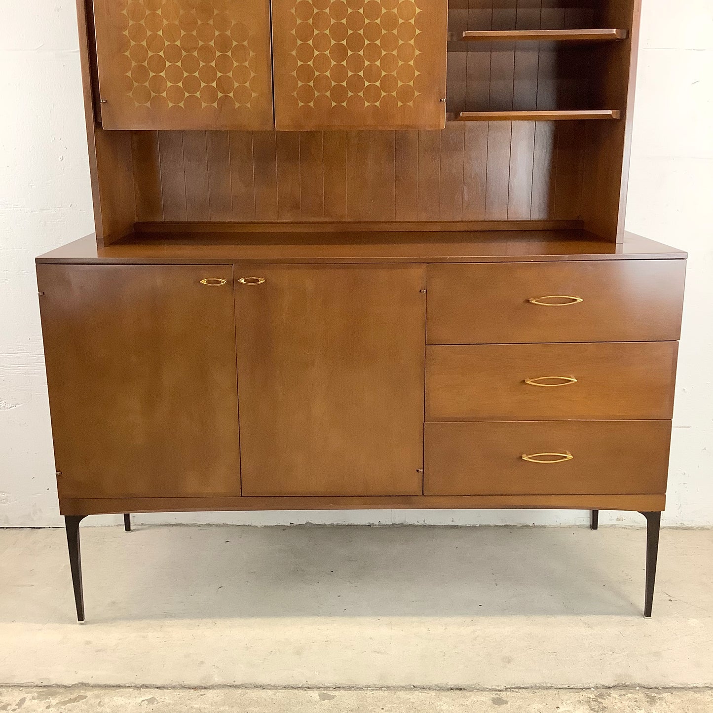 Heywood Wakefield "Contessa" Credenza With Topper by Carl Otto