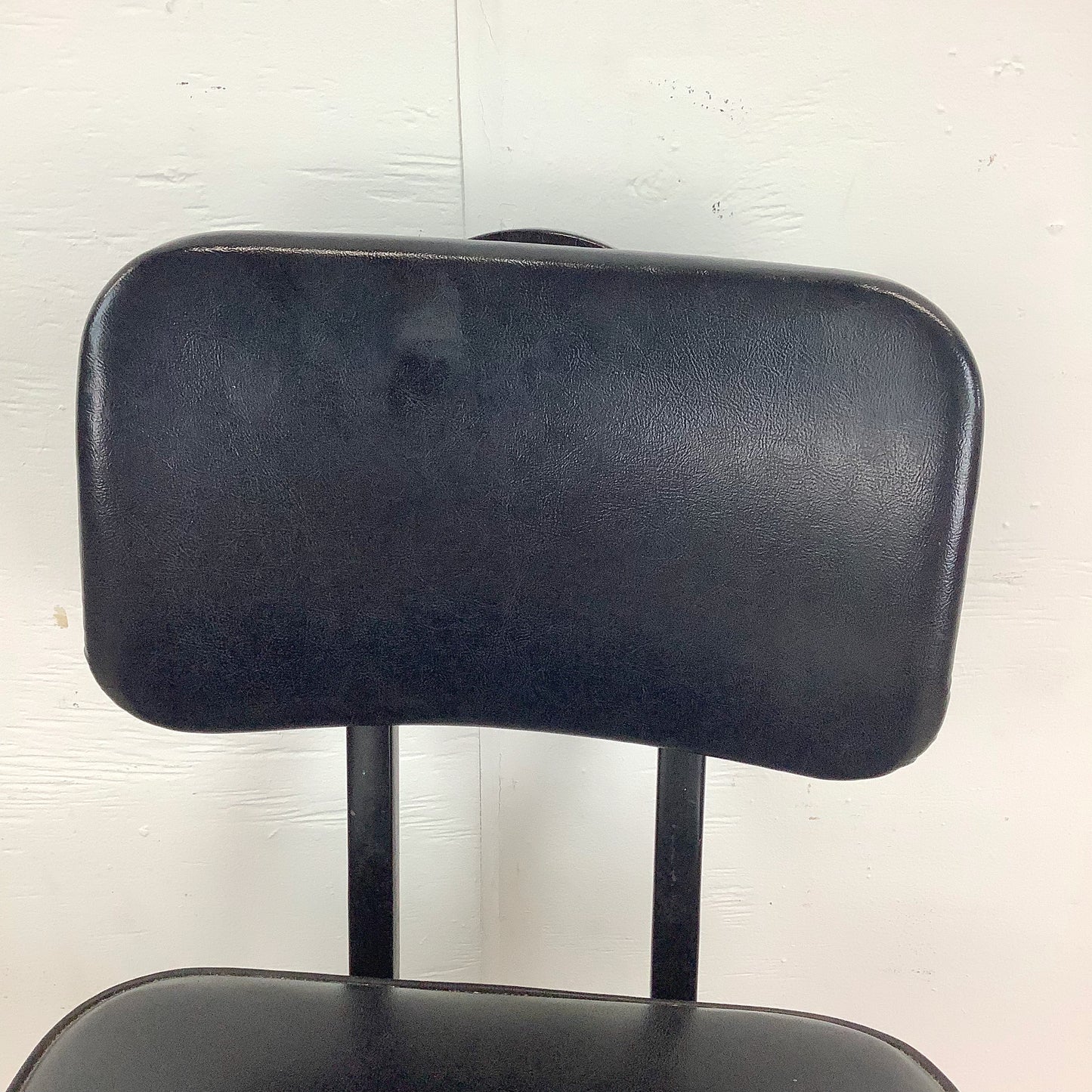 Vintage Industrial Tanker Chair With Four-Prong Wheeled Base