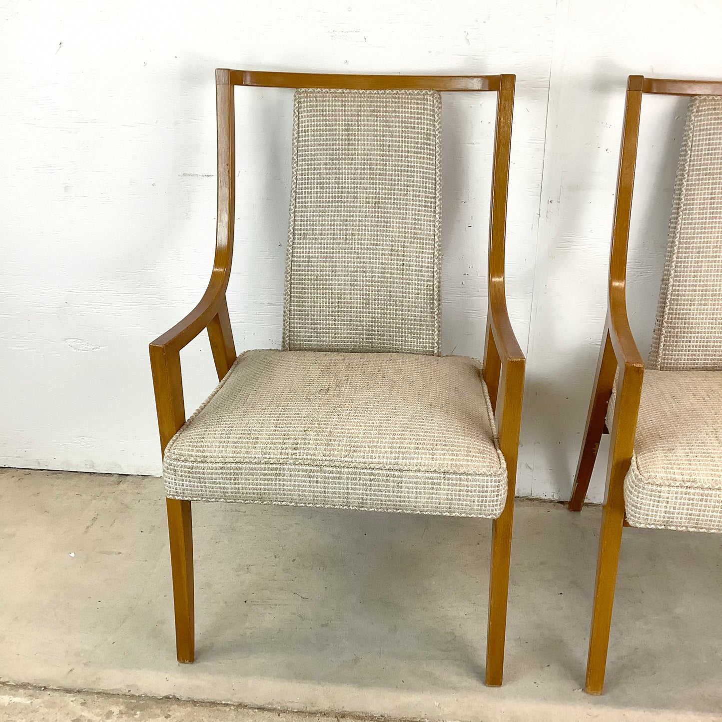 Pair MCM Armchairs for Dining or Office