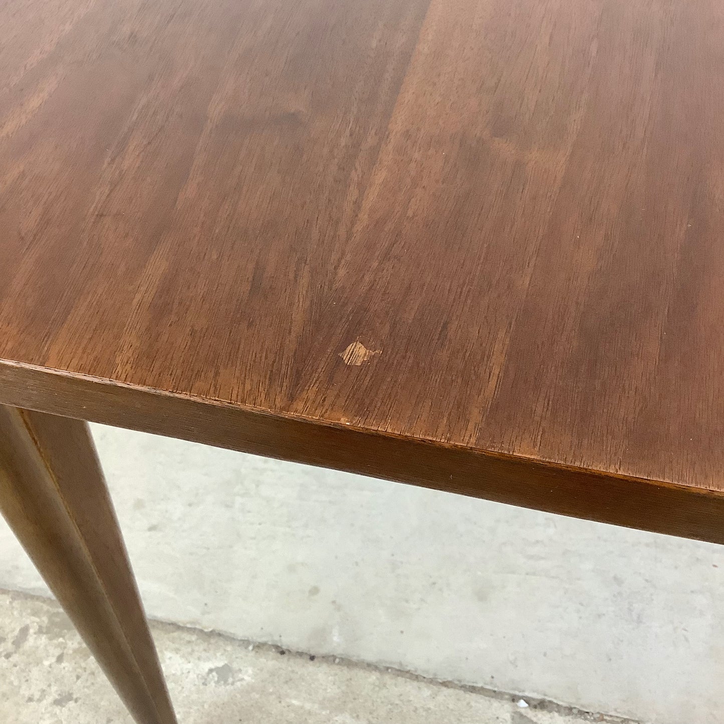 Mid-Century Broyhill Saga Dining Table w/Leaf