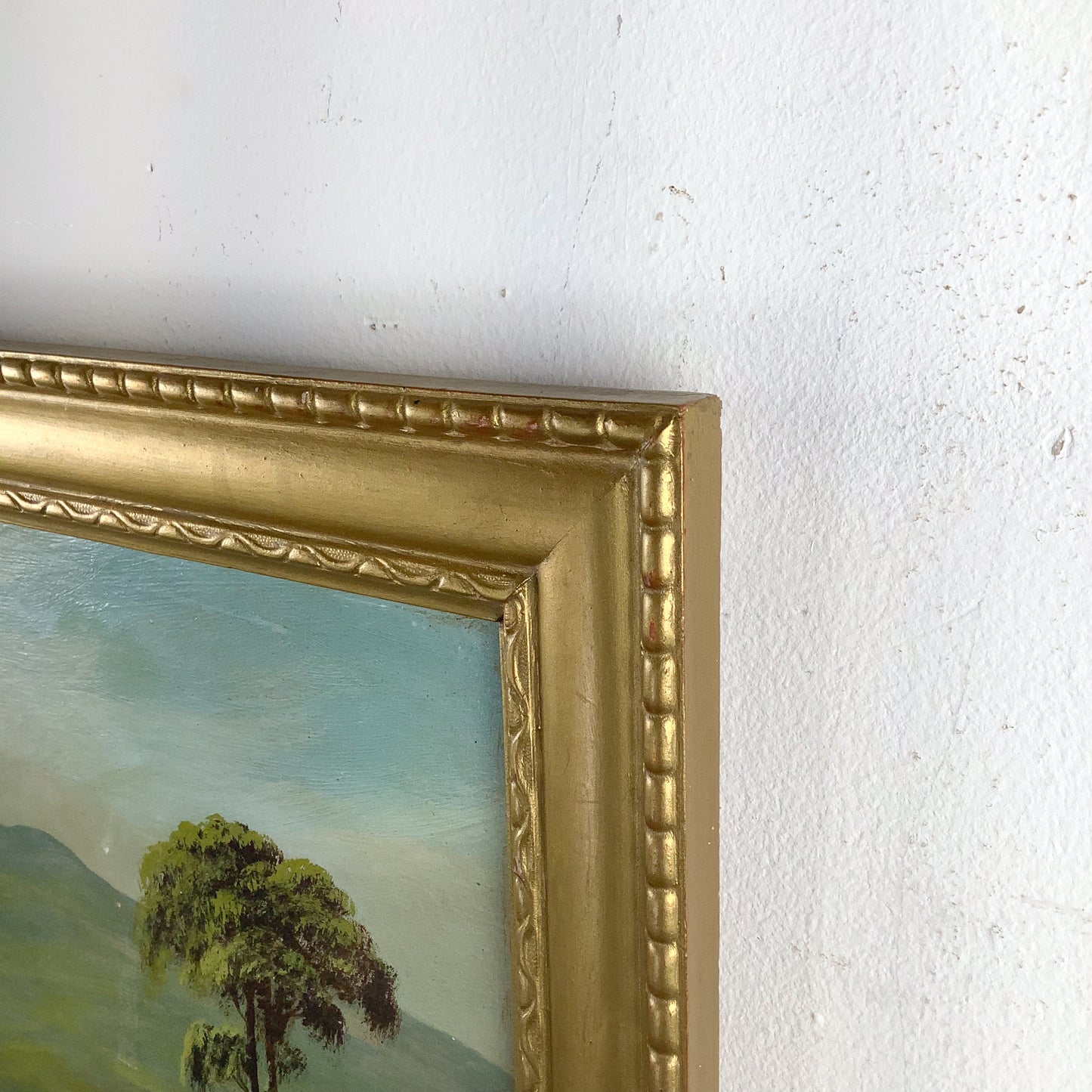 Antique Scottish Highland Loch Oil Painting | Signed J. Kellog | Original Gilt Frame
