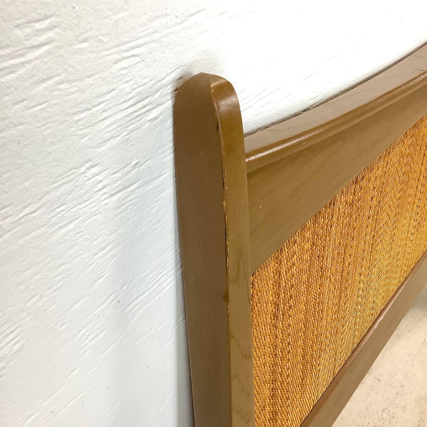 Vintage Danish Modern Headboard- Twin
