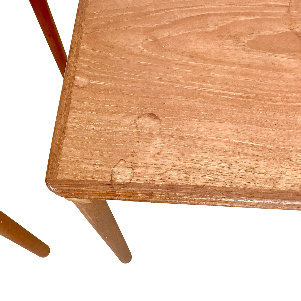 Mid-Century Modern Teak Nesting Tables – Set of Three