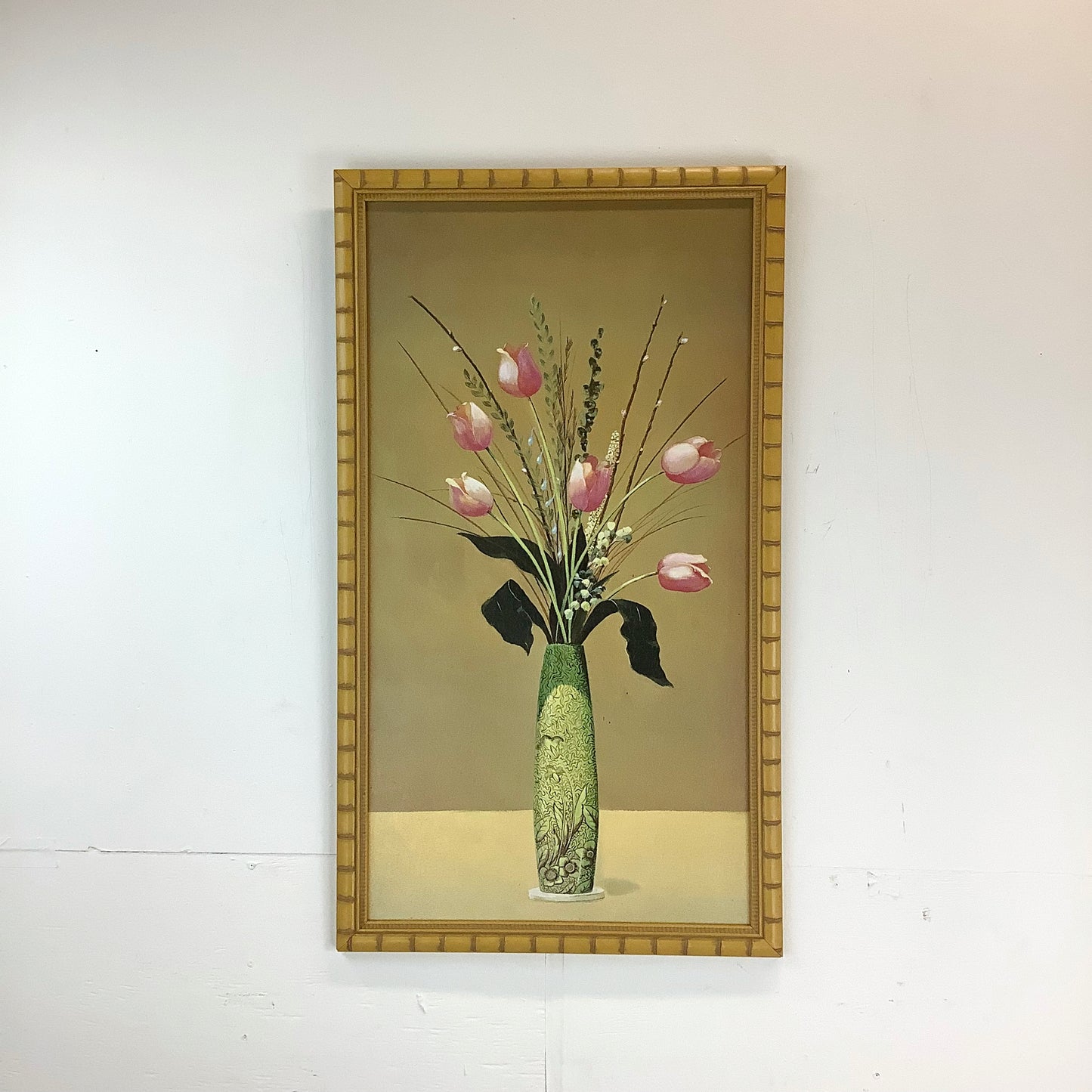Pair Framed Floral Wall Art