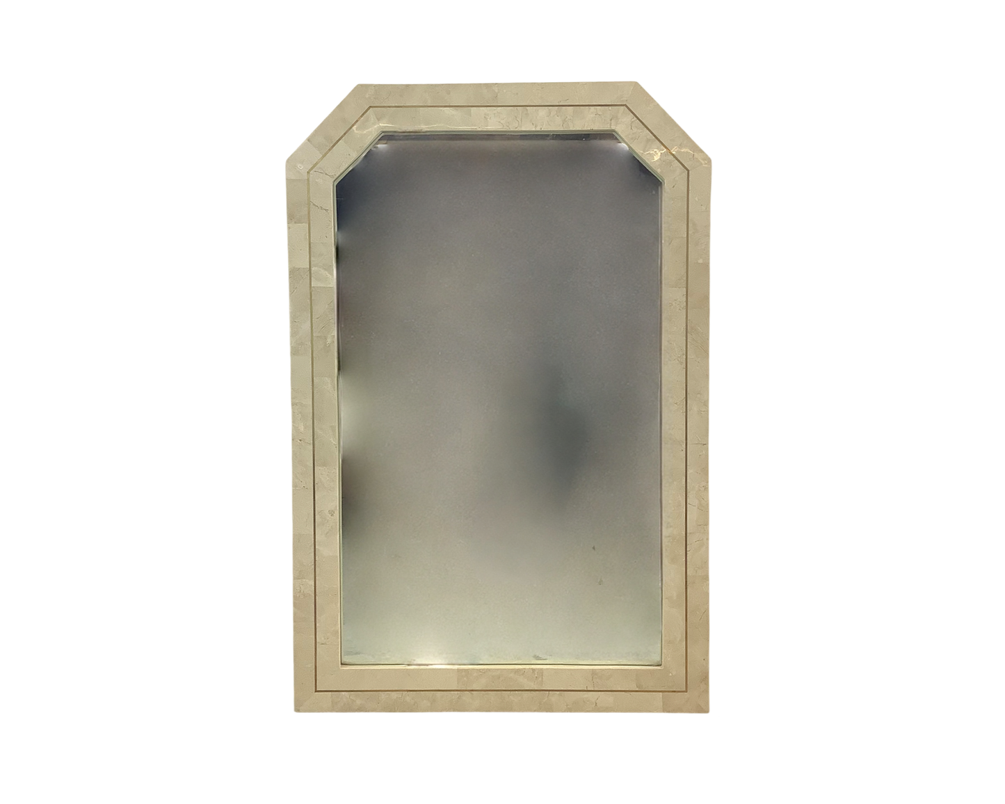 Vintage Tessellated Stone Wall Mirror