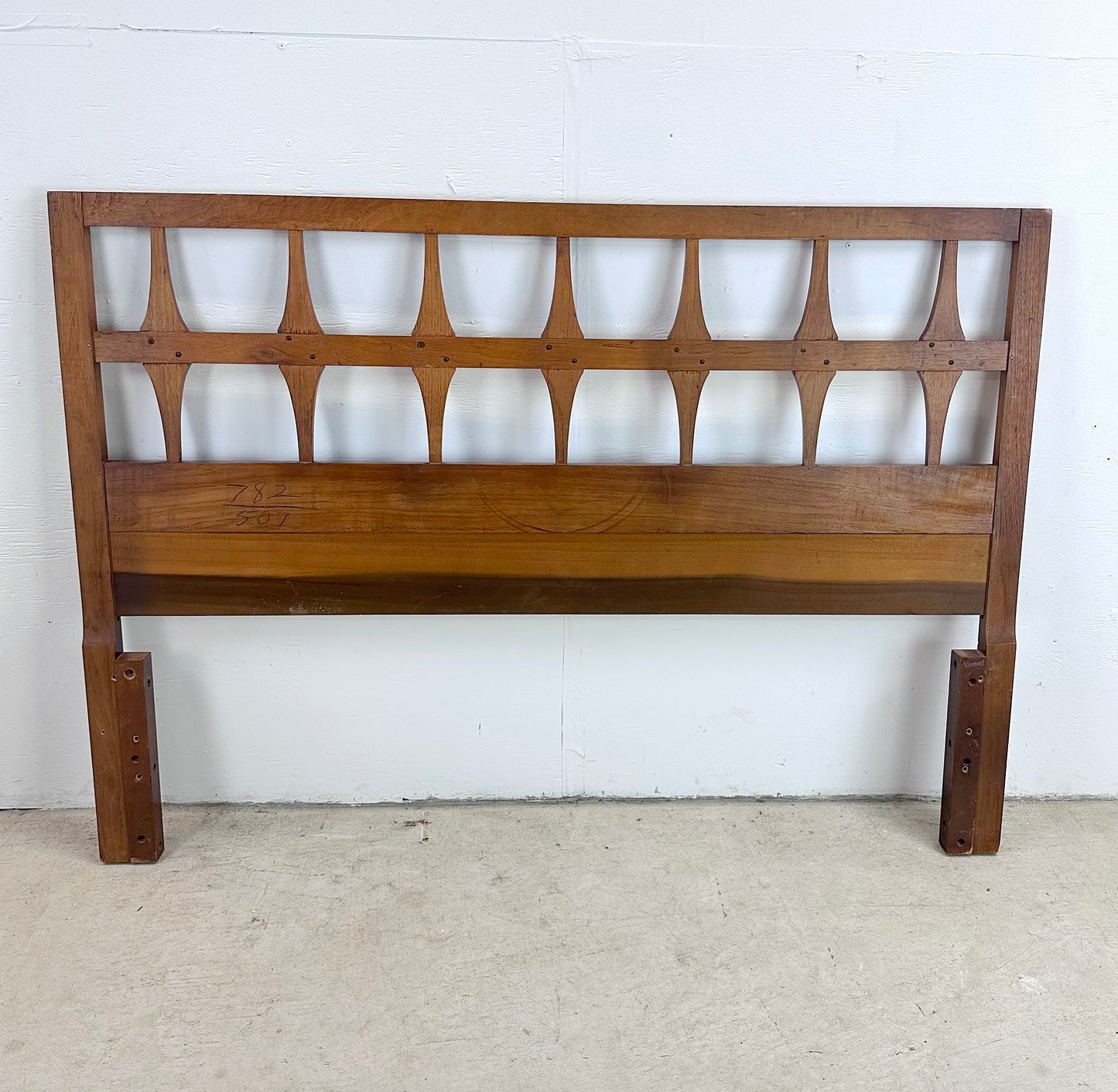 Full Size Mid-Century Headboard