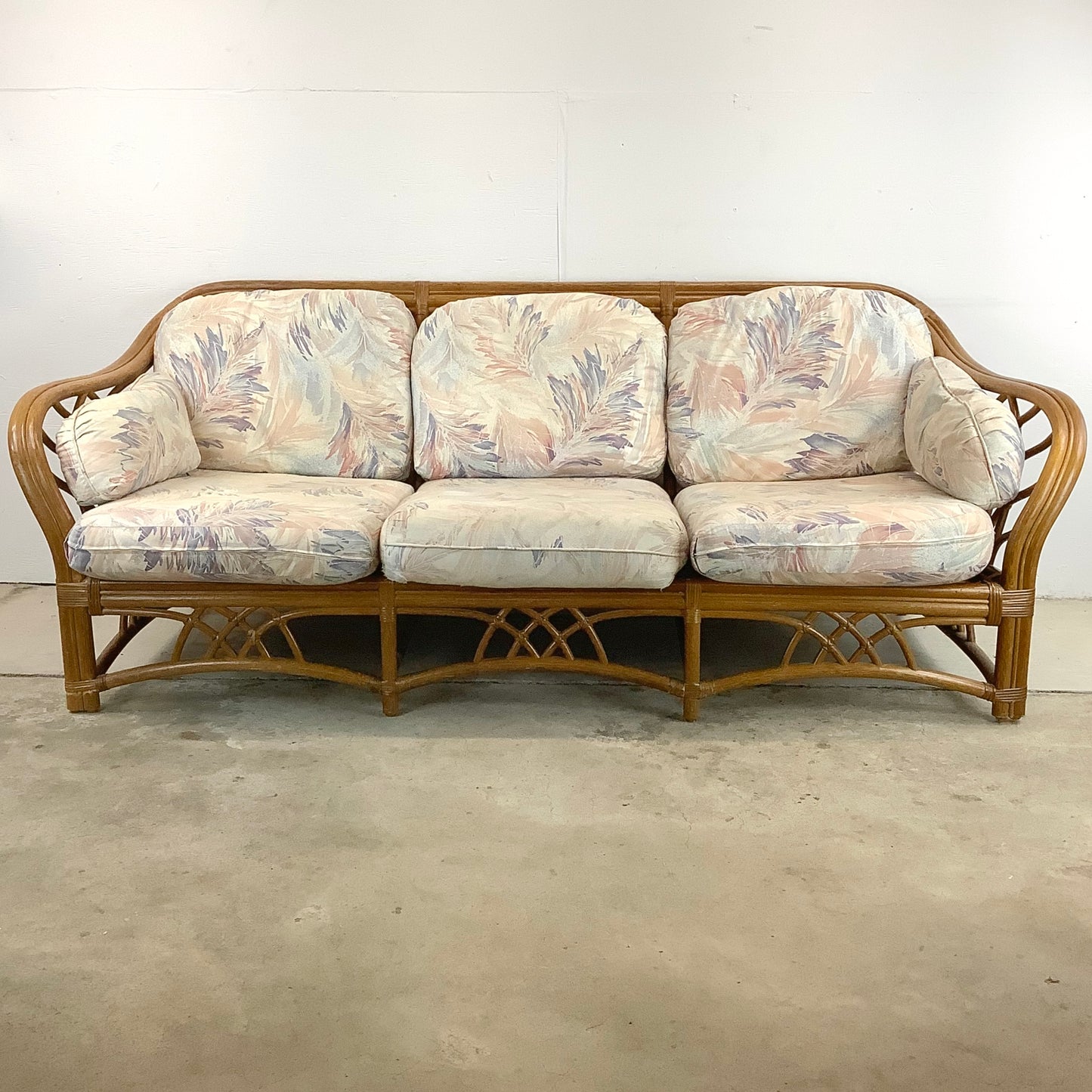 Vintage Coastal Three Seat Sofa by Lane Furniture