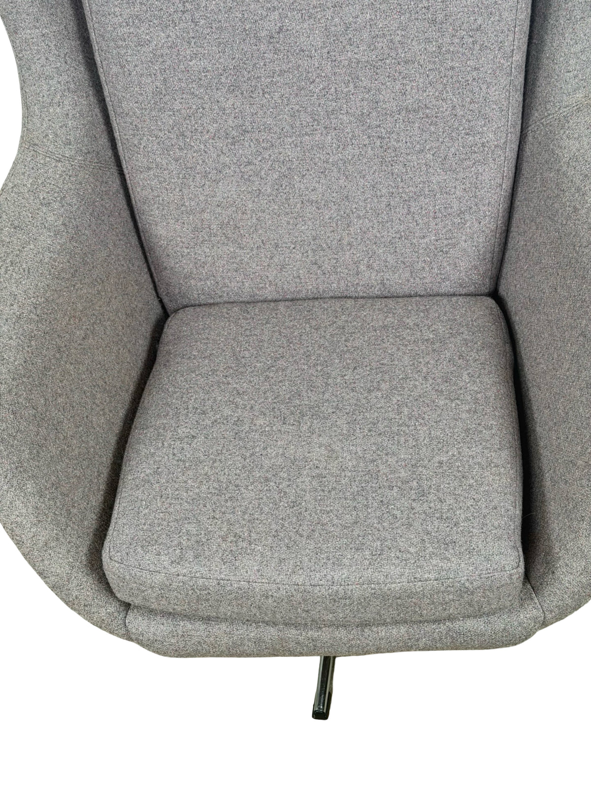 Modern Mid-Century Style Wingback Swivel Lounge Chair