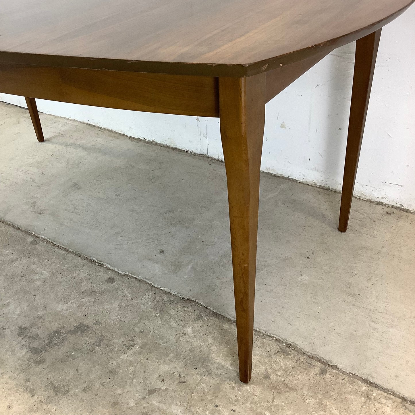 Mid-Century Walnut Dining Table