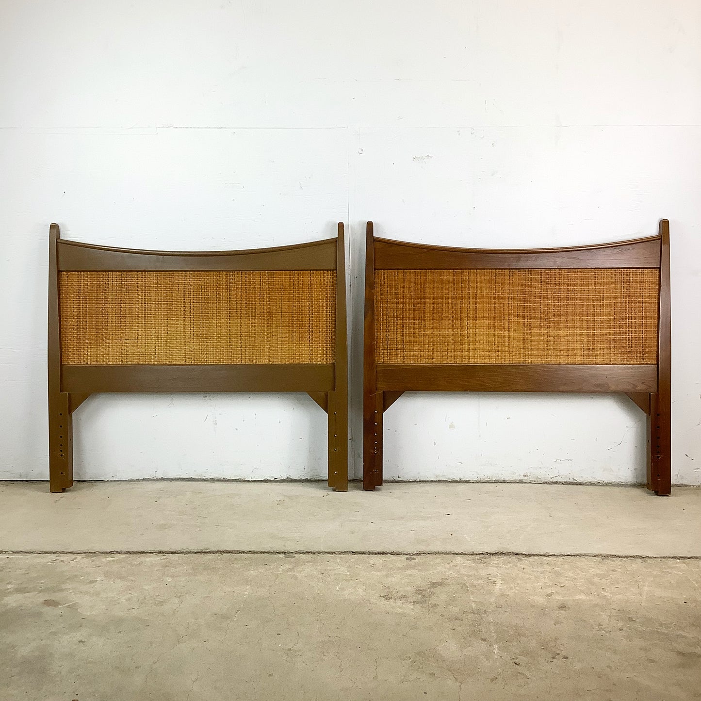 Vintage Danish Modern Headboard- Twin