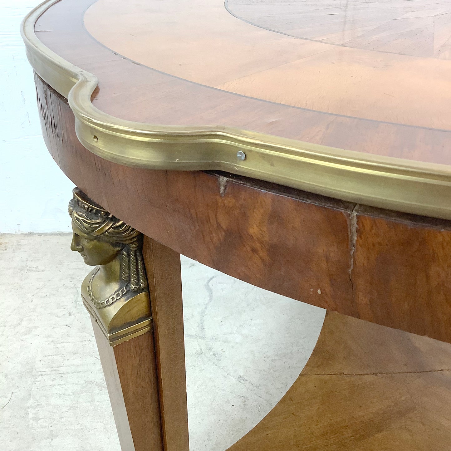 Vintage Empire Style Gueridon Table