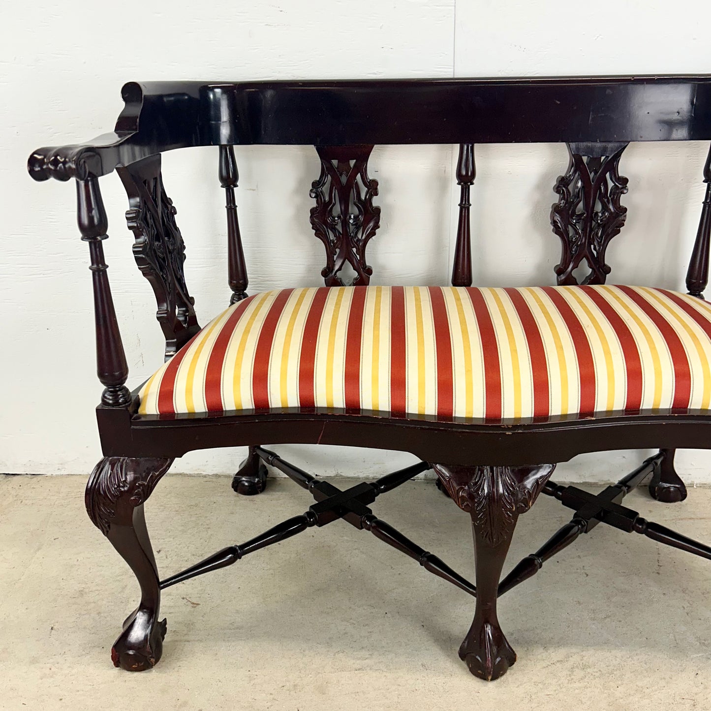 Chippendale Two Seat Settee