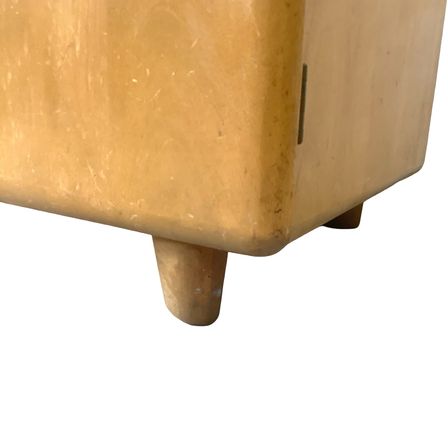 Vintage Heywood-Wakefield Wheat Display Cabinet | Mid-Century Modern