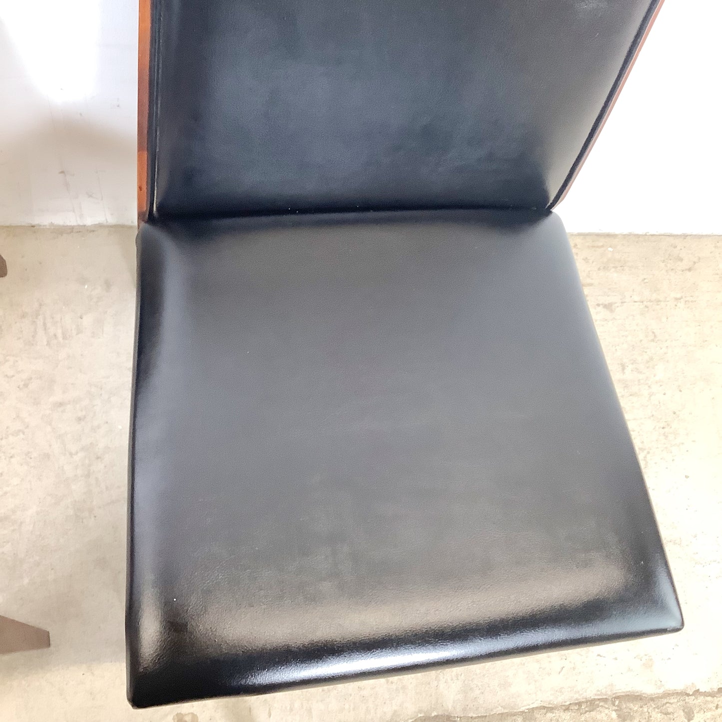 Set of Three Dillingham Furniture Walnut High-Back Dining Chairs