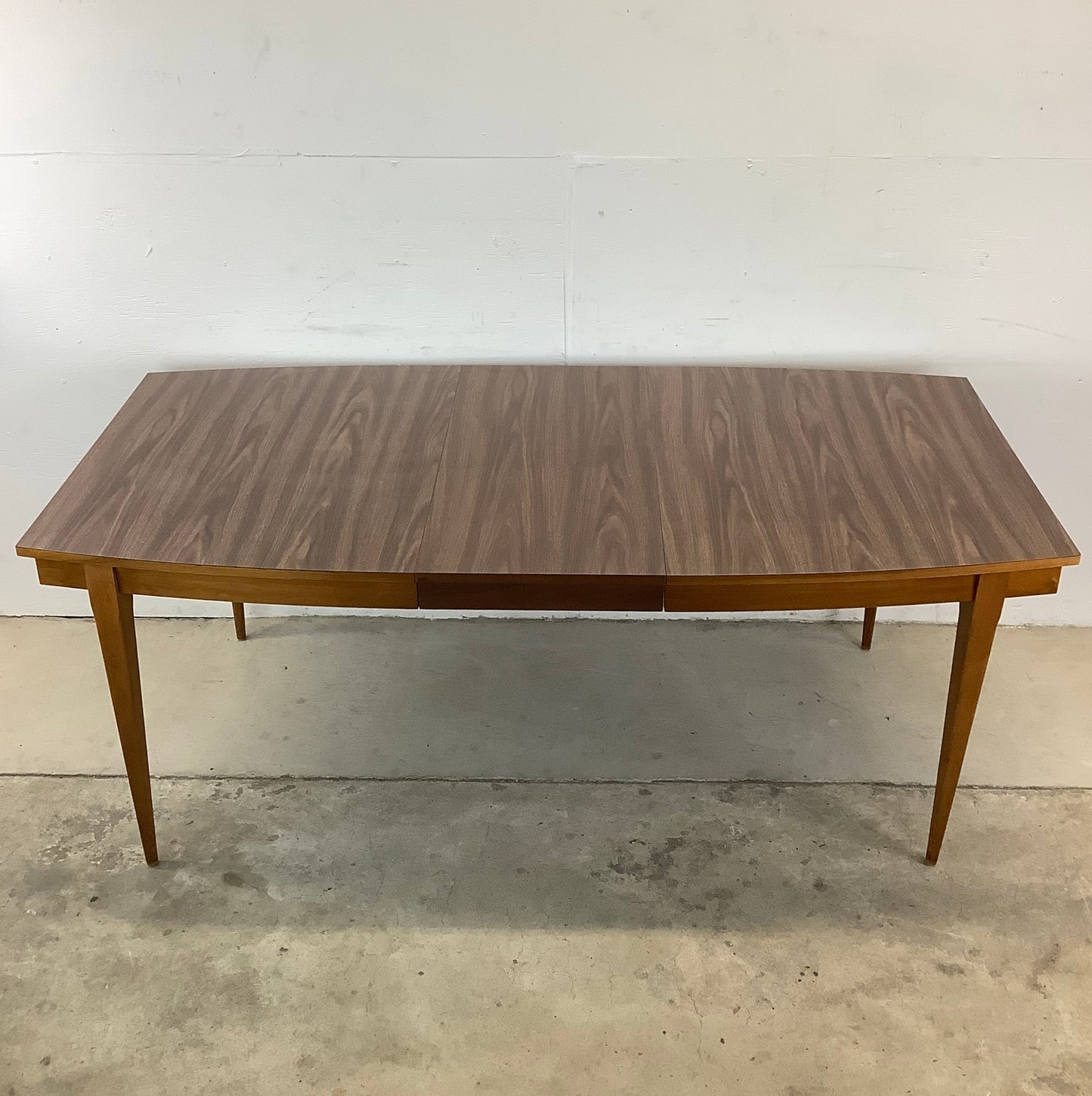 Mid-Century Dining Table With Leaf