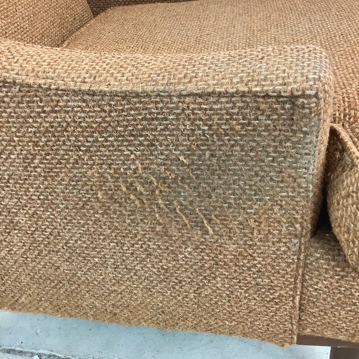 Mid-Century Upholstered Lounge Chair