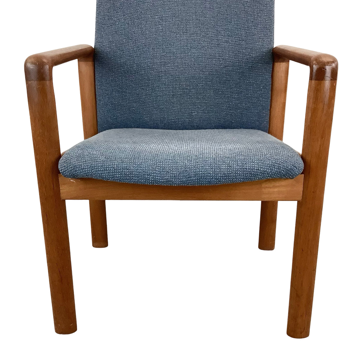 Late 20th Century Scandinavian Modern Teak Armchair