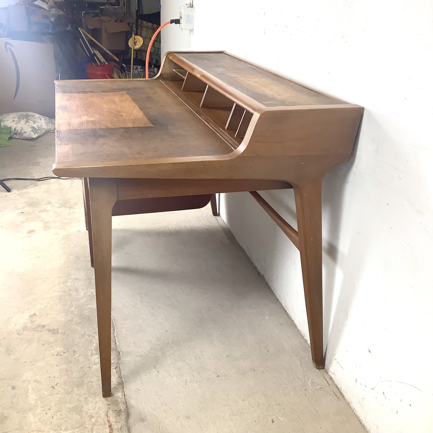 Mid-Century Modern Desk from Drexel’s Profile Line by John Van Koert