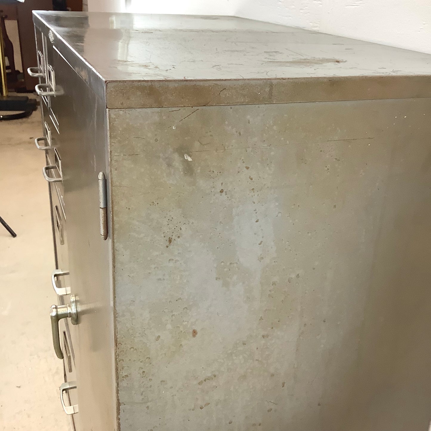 Vintage Industrial Filing Cabinet by Cole