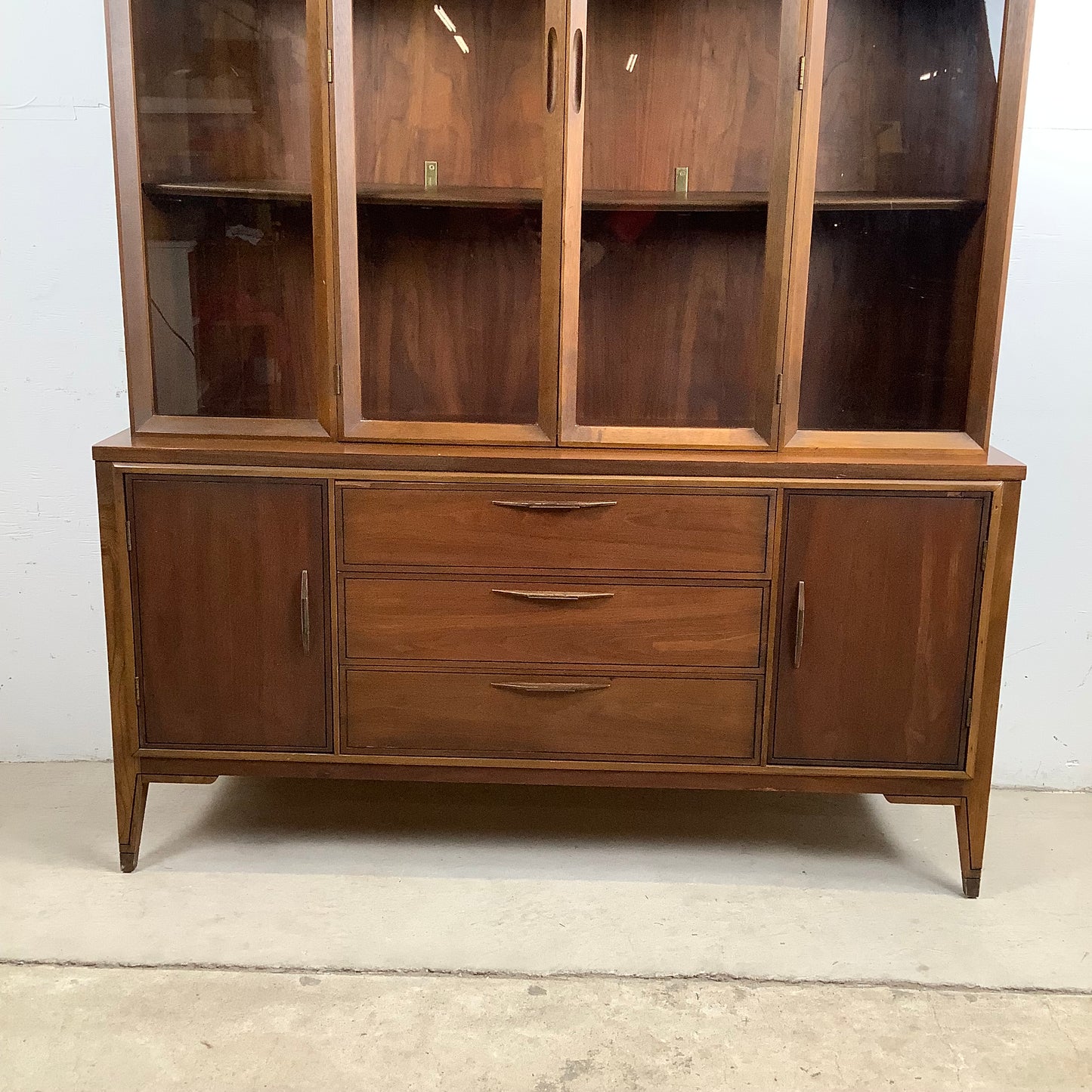 Mid-Century Modern Sideboard Display Cabinet
