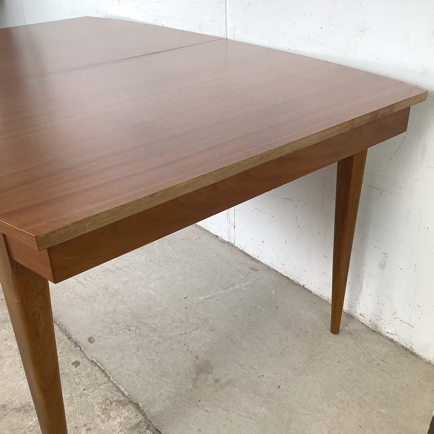 Vintage Young Manufacturing Co. Walnut Dining Table