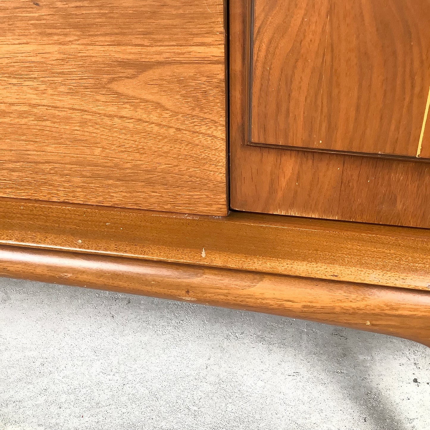 Mid-Century Modern Dresser with Hidden Drawer Storage